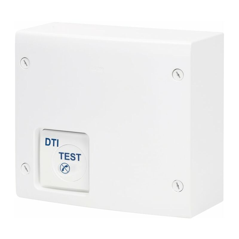 Coffret de communication Gewiss - Pré équipé - Coffret VDI grade 1 - Répartiteur TV 4 sorties - 4 RJ 45