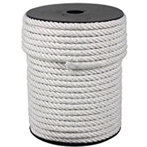 Cofan 08101042 Cuerdas de nylon mate de 4 cabos, 8 mm x 200 m