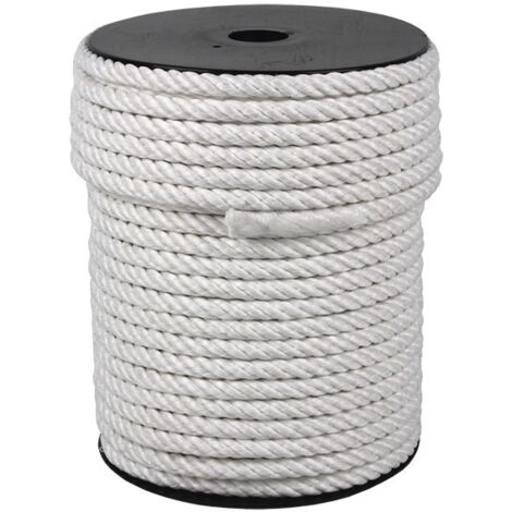 Cofan 08101042a Cuerdas de nylon mate de 4 cabos, 8 mm x 50 m