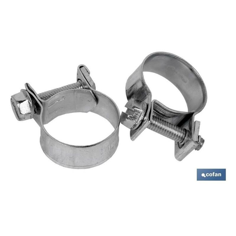 Index - cofan abrazaderas standar mini-clamp 7-9 mm caja 200 unid.