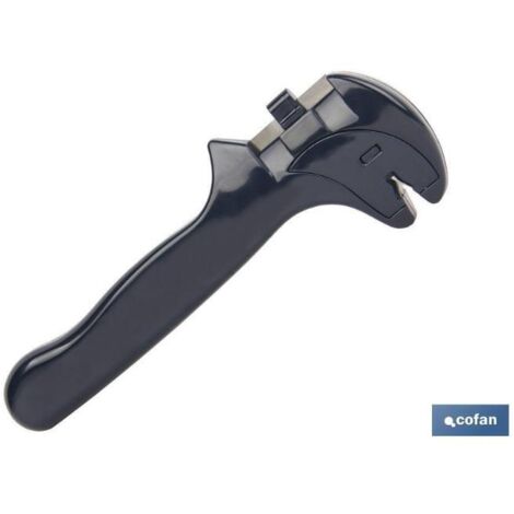 COFAN afilador  profesional , Afilador profesional modelo Sansón. Está fabricado en metal ABS en color azul es muy buena calidad. Es un afilador universal muy resistente y de larga