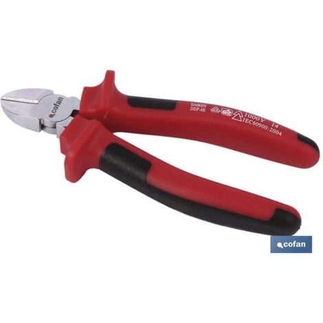 COFAN ALICATE 1000V.CORTE LATERAL ACETATO 160 MM 6