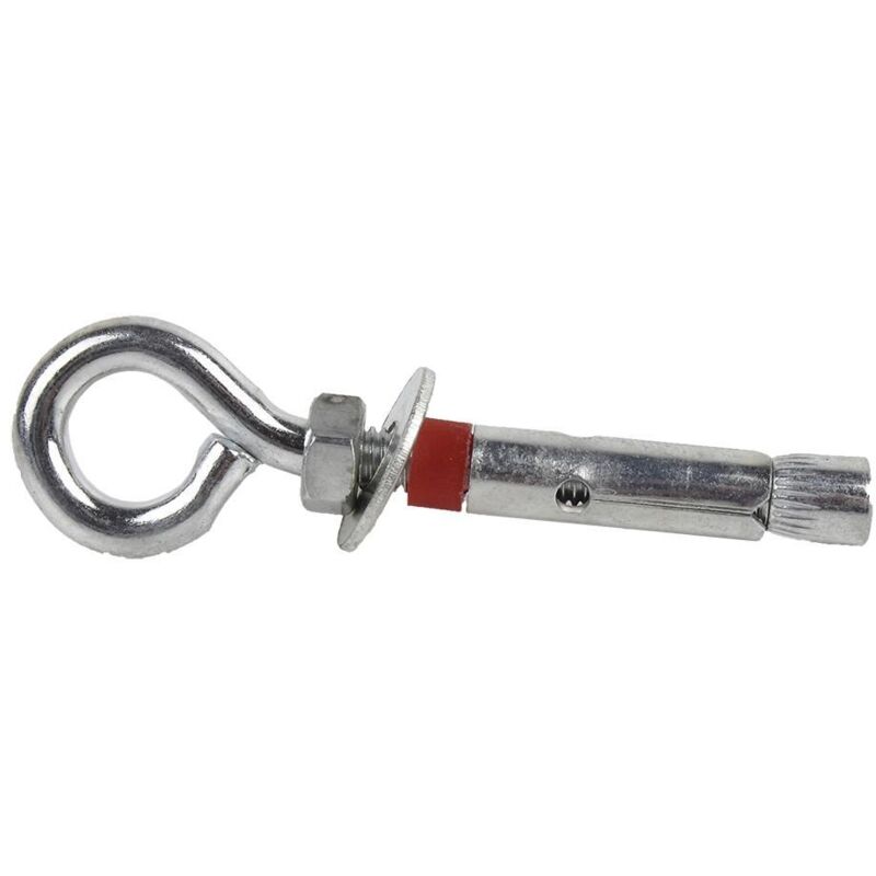 

PLIMPO anclaje metalico c/argolla 8/10x60 caja 50 unid.