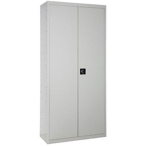COFAN armario multiusos 4 baldas 1800 x 800 x 400 mm , Armario multiusos de color gris diseñado para que puedas almacenar todos aquellos productos que no sepas dónde guardarlos de