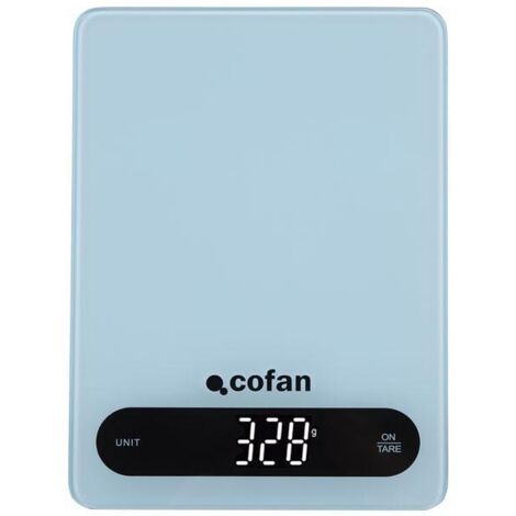 COFAN báscula de cocina digital 10 kg color azul , Optimiza tu experiencia en la cocina con la báscula digital de cocina de alta calidad de Cofan home disponible en cuatro colores