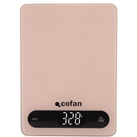 COFAN báscula de cocina digital 10 kg color naranja pastel , Optimiza tu experiencia en la cocina con la báscula digital de cocina de alta calidad de Cofan home disponible en cuatr