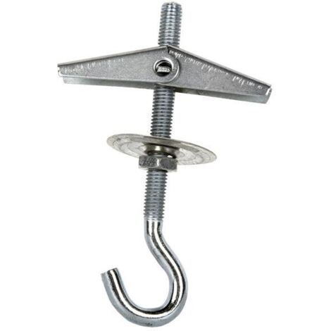 COFAN basculante gancho m-8   caja 25 unid. , Palomilla con muelle y gancho con métricas Ø 4, 5, 6 y 8 mm. Para hormigón hueco, escayola y cartón yeso.  Ambos elementos están dispo