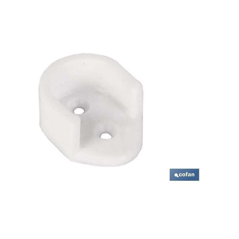 

PLIMPO bl 2 uds soporte barra armario blanco caja 10 unid.
