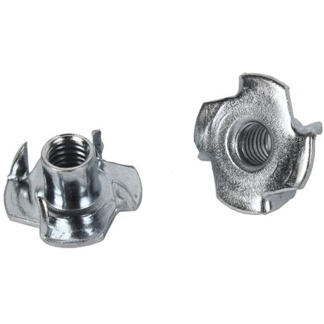 COFAN bl 2 uds tuercas empotrable m6   caja 12 unid. , Tuercas empotrables de M-6 en blíster.