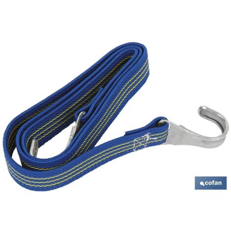 COFAN bl. pulpo elastico  plano 18 mm  0,75mts surtido , Pulpos elásticos planos en varios colores, con anchura de 18mm y longitud desde 1, 1,5 y 2 metros. Pulpo CE 10 especial alt