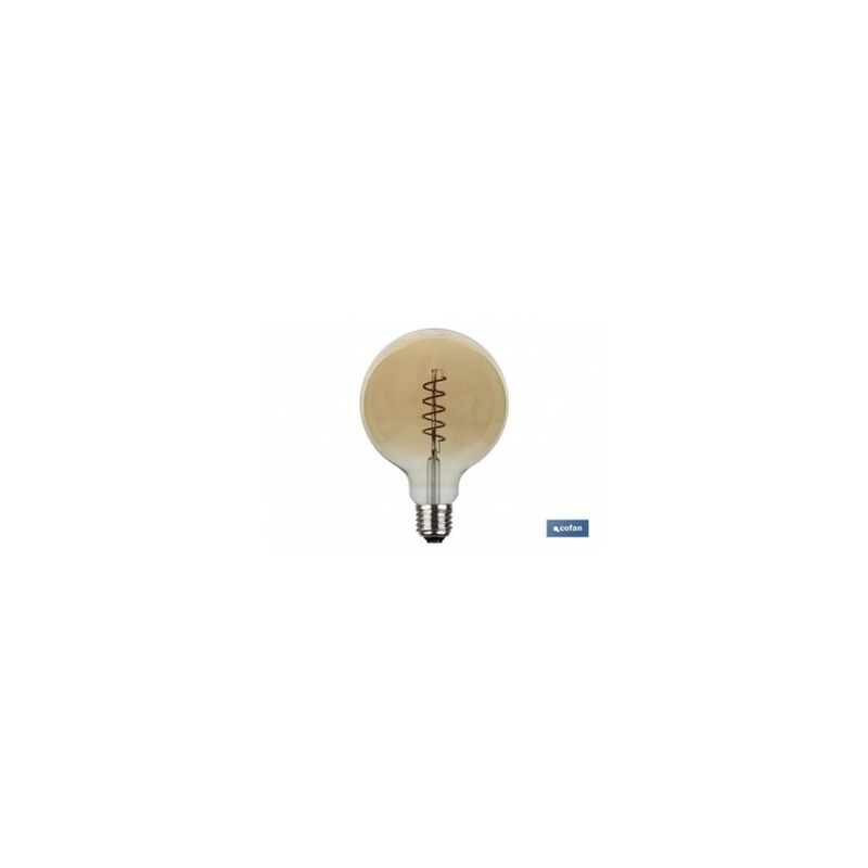 

Bombilla led globo spiral 4w e27 170lm 2200k