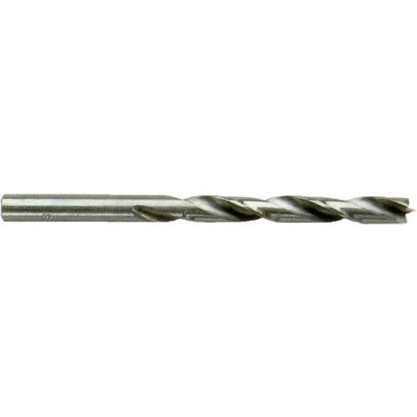 COFAN broca 3 puntas madera profesional 07x105 , Brocas para madera profesional de tres puntas, en acero rápido rectificada con punta de centrado y labios de corte.
