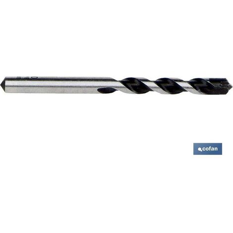 COFAN broca especial granito m-4 x 90mm , Brocas para muros de percusión y rotación especial para mármol, granito y materiales duros