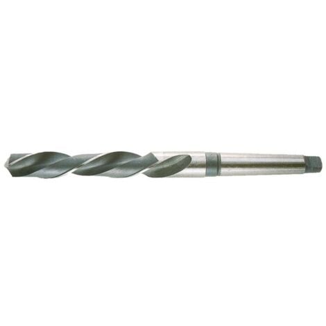 COFAN broca mango cónico hss 23 mm. , Broca con mango cónico Cono Morse de acero rápido HSS rectificada y punta de 118º, afiladas.
