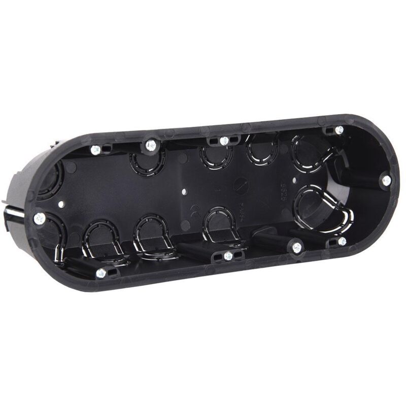 

PLIMPO caja triple empotrar mecanismos 218x68x42 6 entradas tubo caja 6 unid.