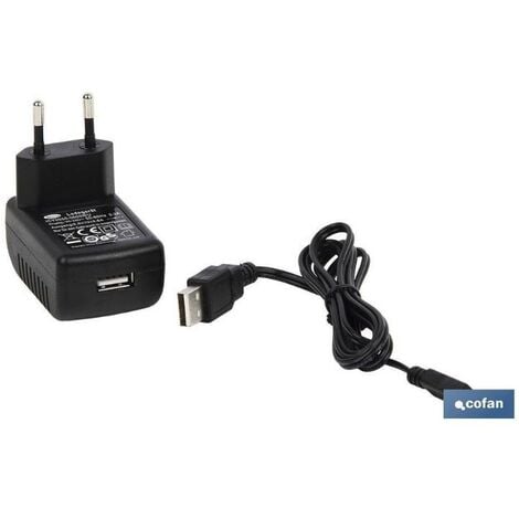 COFAN cargador bateria para atornillador 3,6v , Cargador de batería de 3,6 V diseñado específicamente para el atornillador a batería de Cofan (Ref. 50003201). Este cargador de 3,6