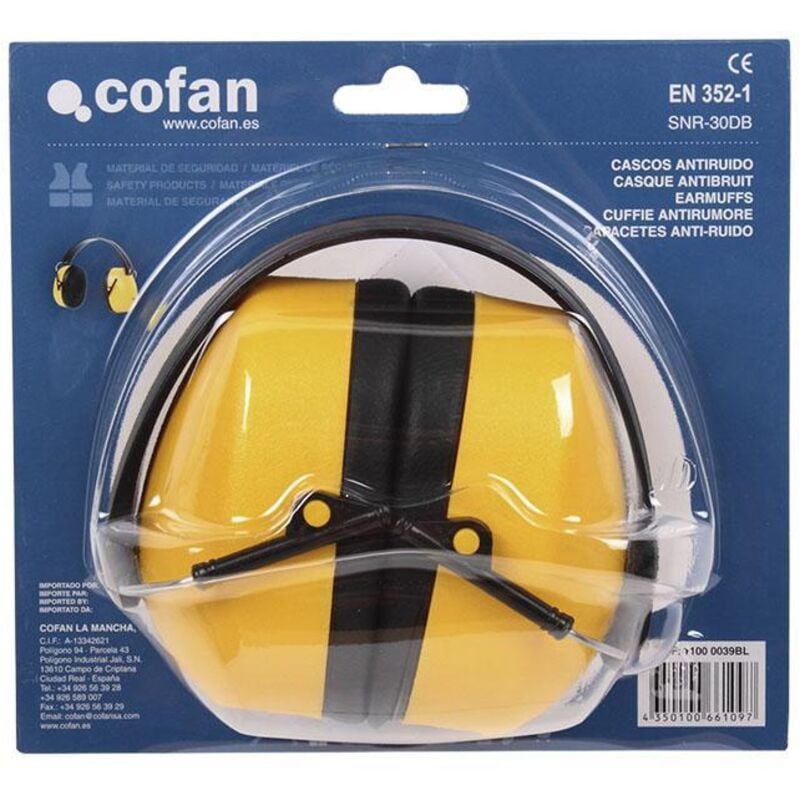 

PLIMPO blister auriculares de protección snr:30db
