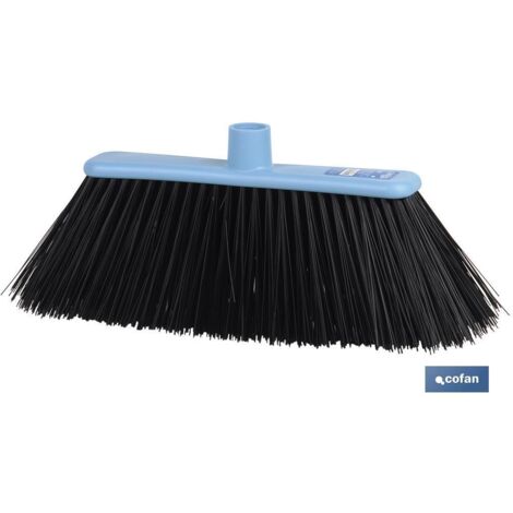Cepillo Industrial De Plástico Suave Cofan - 60 Cm De Ancho, Para Barrer Calles, Tierra, Exteriores