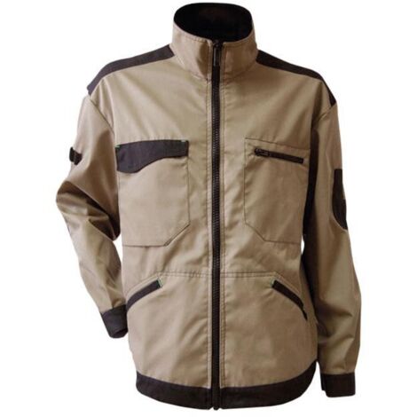 COFAN chaqueta trabajo benz 280gms/m beis-negro t-xxxl , Chaqueta de trabajo modelo Benz. Su composición: 60 % algodón y 40 % poliéster. 280 g/m2. Colores: Gris/Negro, Beis/Negro,