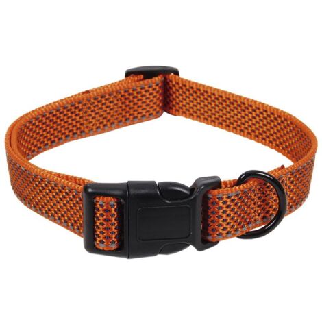 COFAN collar para perros  reflectante naranja 2,5 x 40-55 cm