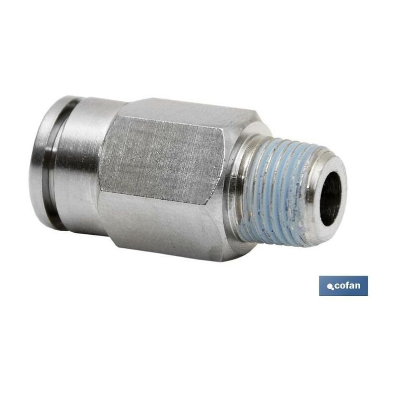 

PLIMPO conexion recta tubo 4mm. macho 1/8 caja 5 unid.
