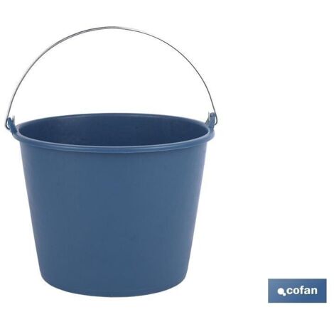 COFAN CUBO PLASTICO REDONDO C/ASA 12 L.