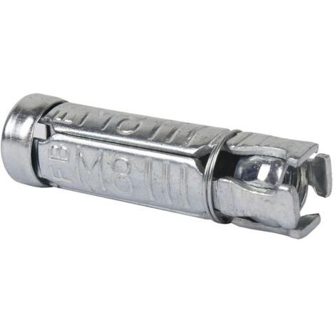 COFAN cuerpo anclaje acero hsp m-8x50   caja 50 unid. , Cuerpo de anclaje de acero HSP para tornillo. Construcciones de acero, colocación de rieles, estantes, escaleras, soporte de