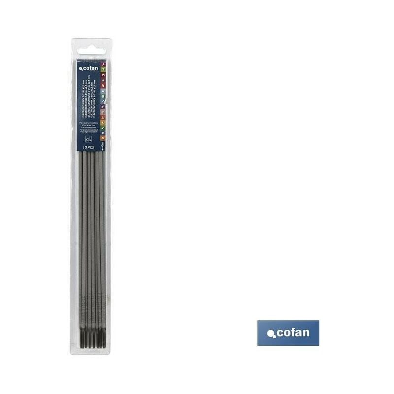 

BlÍster electrodos inox e-316l Ø25 mm 10 uds