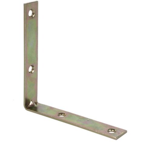 COFAN escuadra de ángulo 100 mm caja 40 unid. , Placa metálica destinada para la unión de 2 paneles en ángulo de 90° o como refuerzo.Asegura una unión perpendicular fuerte y dura