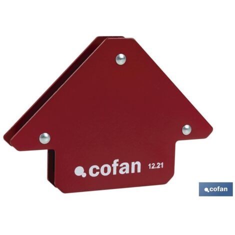 COFAN escuadra magnética para soldar (85x85 mm) , Escuadra magnética para soldar con medidas de 85 x 85 mm. Este soporte magnético cuenta con una alta precisión y está diseñado par