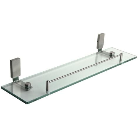 COFAN estante cristal+inox 304 gama madeira satin , Estante de vidrio y acero inoxidable 304 con los acabados en satinado. Modelo Madeira. Cuenta con un grosor del vidrio de 8 mm.