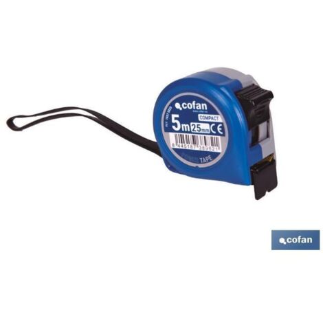COFAN FLEXOMETRO ESTANDAR  5 M..25 mm.