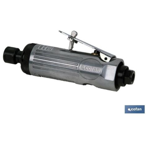 COFAN fresadora neumatica recta 6 mm , Fresadora neumática recta de alto rendimiento. Especial para trabajos de difícil acceso. Ideal para utilizar abrasivos, barras de pulido y fr