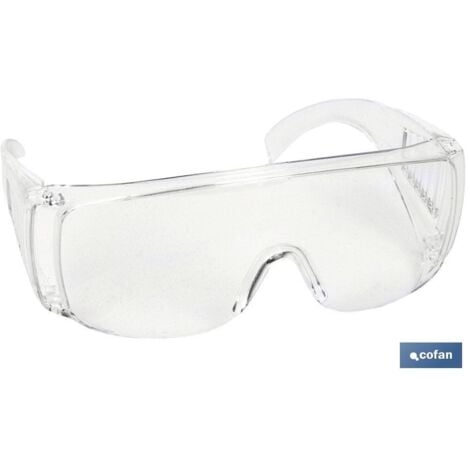 COFAN GAFA PATILLA PANORAMICA TRANSPARENTE EN UNE-166 F.