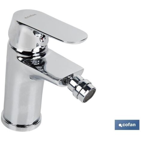 COFAN grifo monomando bidé 40 mm modelo rift , Grifo monomando de bidé modelo Rift te permite regular el caudal y la temperatura del agua con un solo mando. El cuerpo del grifo est