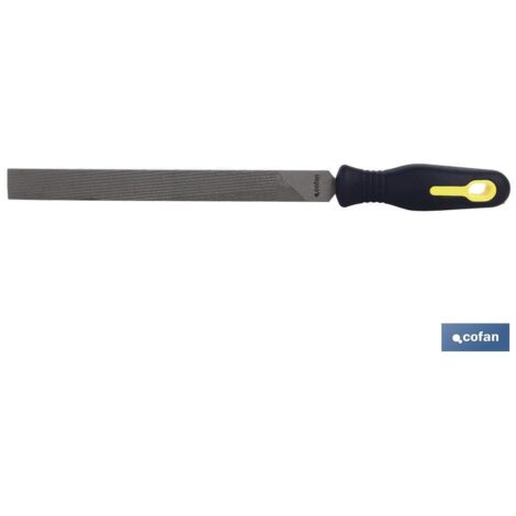 COFAN lima universal paralela entrefina 250 mm , Lima Universal especial con ranuras longitudinales en ambos lados “ChipBreaker” para trabajar en metales blandos y materiales duros