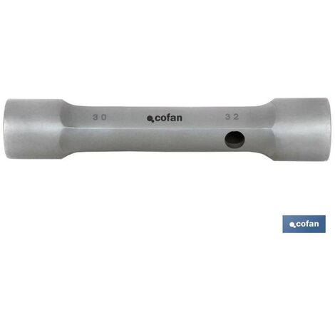 COFAN llave de tubo doble boca 6-7 , Llaves de tubo de doble boca totalmente huecas. Medidas desde 6-7 hasta 30-32. La llave de tubo es una herramienta manual muy utilizada para ap