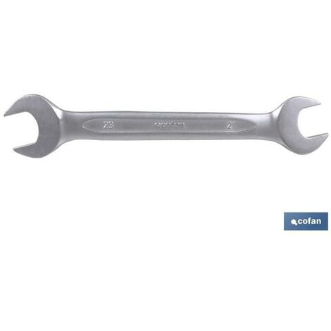COFAN llave fija 34-36mm , Llaves fijas de doble boca pulidas. Práctica llave combinada con mango seguro y estable. El material en que está fabricada es acero al cromo de alta cali