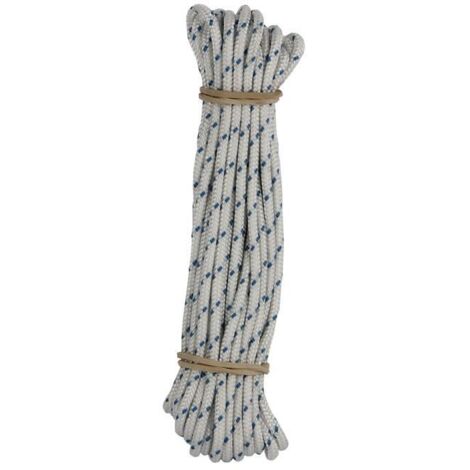 COFAN madeja cuerda especial arranque 3mm 5m , MADEJA CUERDA ESPECIAL DE ARRANQUE. Palangre de poliamida 100%. Cordón redondo con una gran resistencia a la fricción y a la tracción