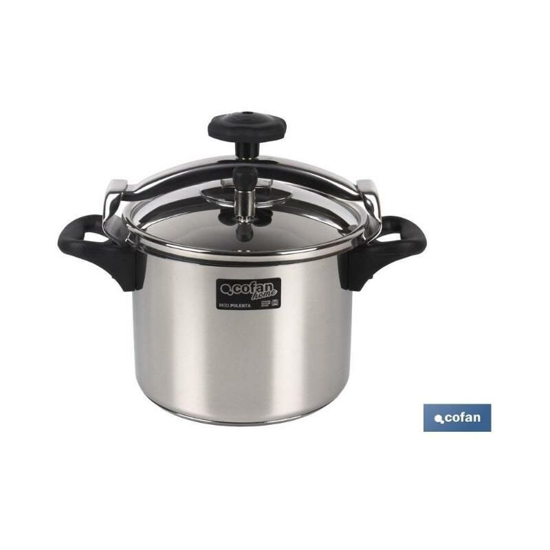 

PLIMPO olla presion inox mod polenta inducción 10 lt