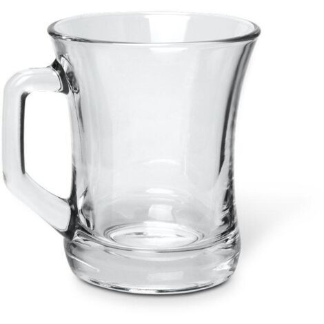 COFAN pack 6 uds taza café/infusión 22.5 cl , Taza de Café e Infusiónl con capacidad 22,5 cl. Fabricados en cristal templado de gran resistencia. Hechos para una gran durabilidad e
