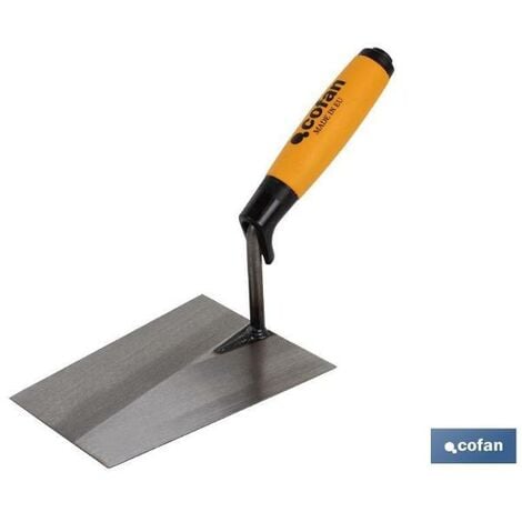 BELLOTA COFAN paleta modelo norte l-180mm. mango goma , Paleta modelo Norte para el sector de la construcción. Este modelo cuenta con dos medidas de longitud. El mango es de goma con un ta
