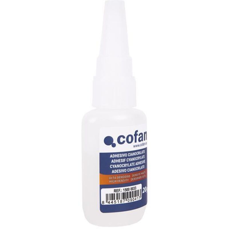 

PLIMPO adhesivo cianocril. alta densidad 20gr.