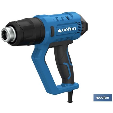 COFAN pistola de aire caliente con lcd digital display 2000 w