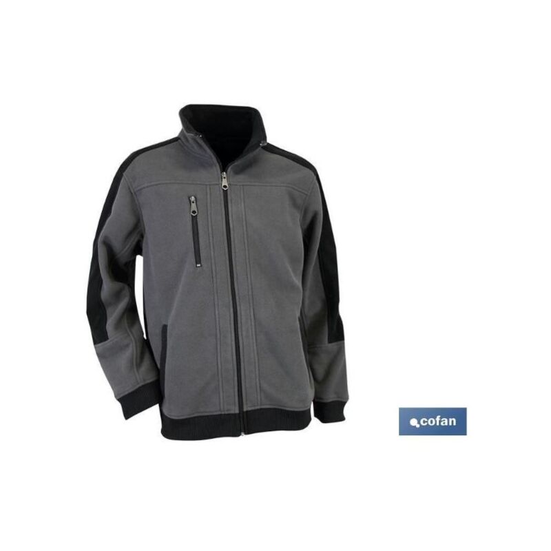 

Cofan - PLIMPO chaqueta polar walker370gms/m gris-negro talla m