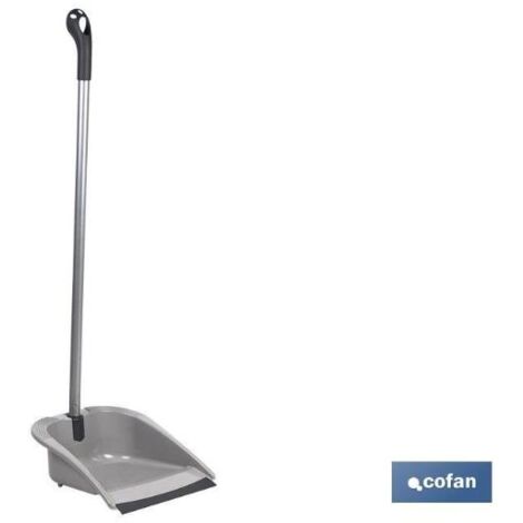 COFAN recogedor abatible gris claro , Recogedor abatible disponibles en colores gris claro y morado. Son plegables, para ocupar el mínimo espacio. Ancha empuñadura, diseñada para f