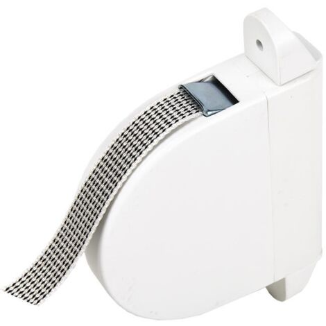 COFAN recogedor abatible persiana blanco 6mx14 mm , Recogedor para persiana abatible. Fabricado en PVC de alta calidad para ofrecer una gran resistencia y durabilidad. La cinta inc