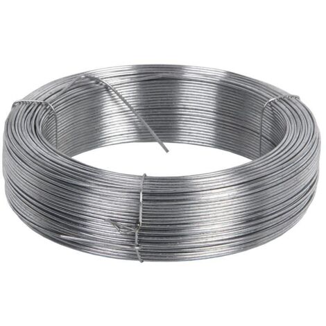 COFAN rollo alambre galvanizado 1 kg (2,2mm) nº 14 , Rollo de Alambre Galvanizado
