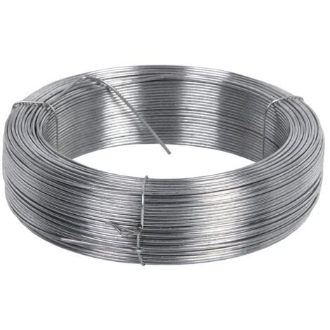 COFAN rollo alambre galvanizado 1 kg (2,2mm) nº 14 , Rollo de Alambre Galvanizado