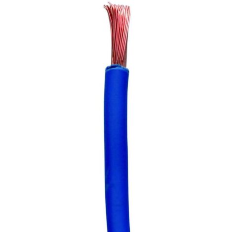 COFAN rollo cable h07v-k 1x1,5mm2 azul (100m) , Rollo de 100 metros de cable eléctrico H07V-K, disponible en color azul y con medidas desde 1,5 mm2 hasta 6 mm2.